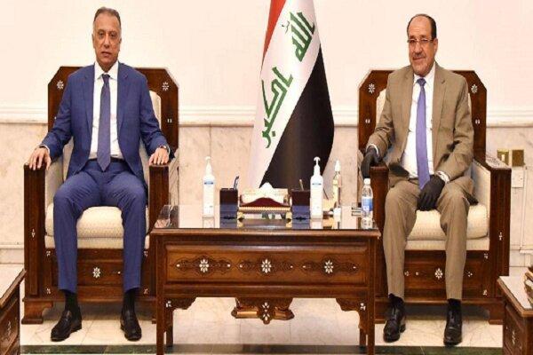 رایزنی نوری مالکی با نخست وزیر عراق