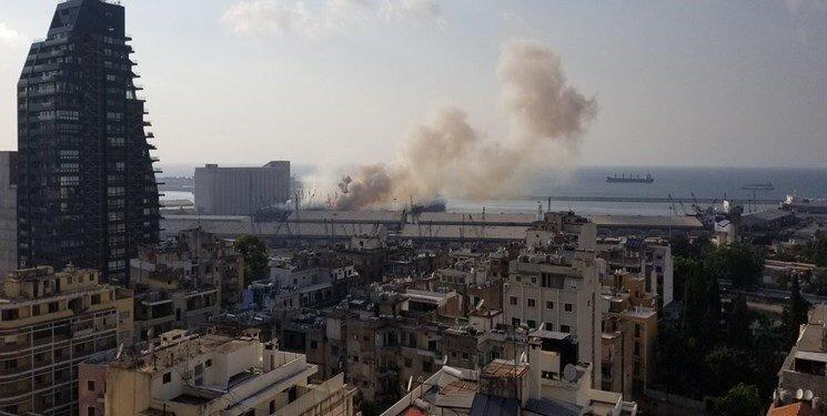 جزئیات انفجار مهیب در بندر بیروت ، صدها نفر مجروح شدند