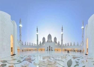 مسجد شیخ زاید ابوظبی ، با شکوه ترین مساجد دنیا