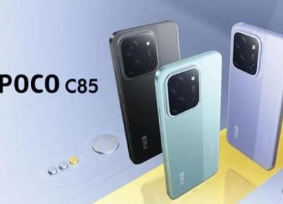 پوکو C85 با باتری 6000 میلی آمپری معرفی گردید